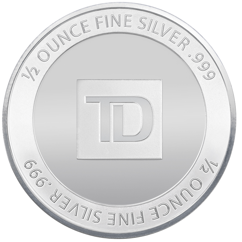 Image pour Rond d’argent TD de 1/2 oz à partir de Métaux précieux TD